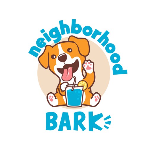 eye-catching logo design for dog themed bar and all-season dog park Design by ifux