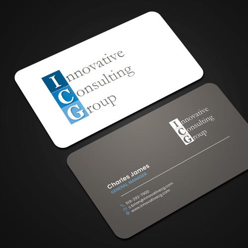 Design di ICG Business Cards di Fytch