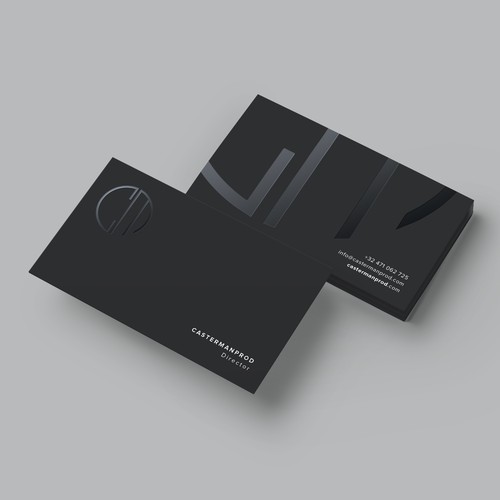 MINIMALIST - BLACK DESIGN Design by Hasanssin