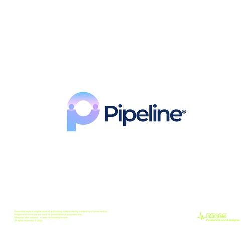 Diseño de Design a cool, sleek, tech-oriented logo for Pipeline de nmxdsgns™