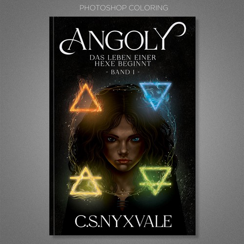 Book cover contest entry by WolfBell