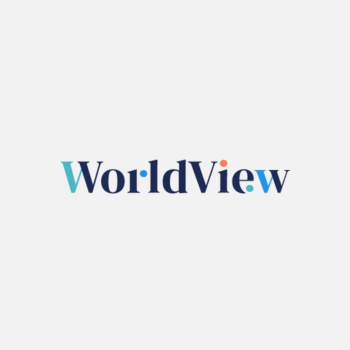 WorldView Magazine Logo Design by Creative Dan