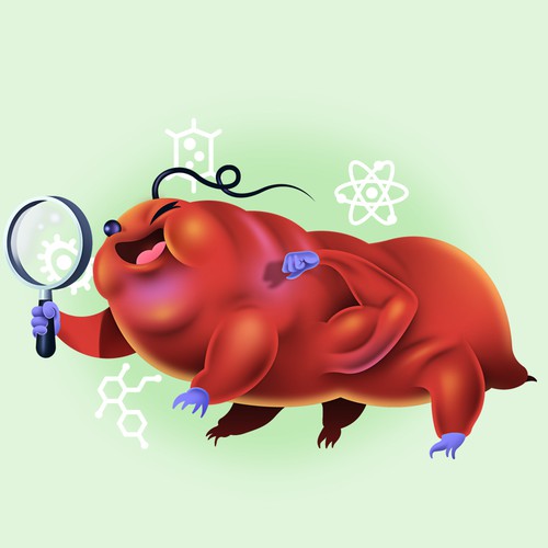 Draw beautiful, natural tardigrades Diseño de Xinteki