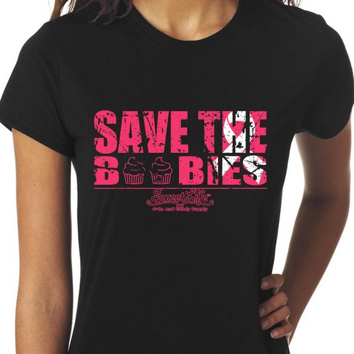 Save the Boobies Breast Cancer' Men's Premium T-Shirt