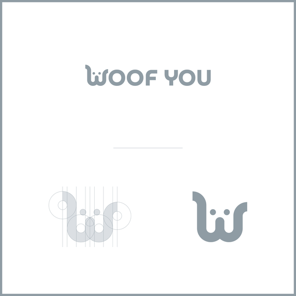 Logo destiné à une marque dédiée à l’univers du chien