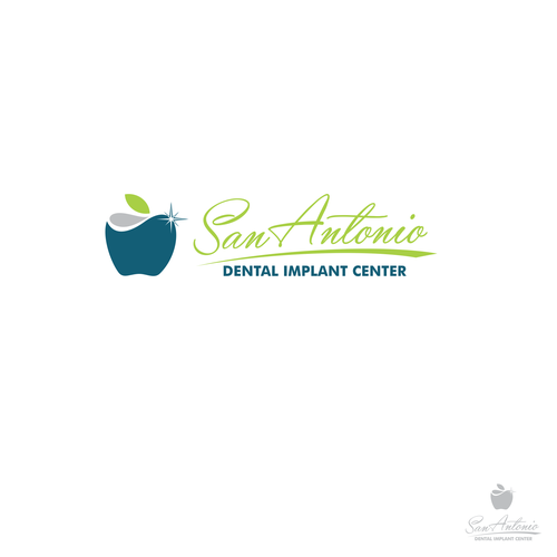 Dental Implant Business Logo Design by Design, Inc.