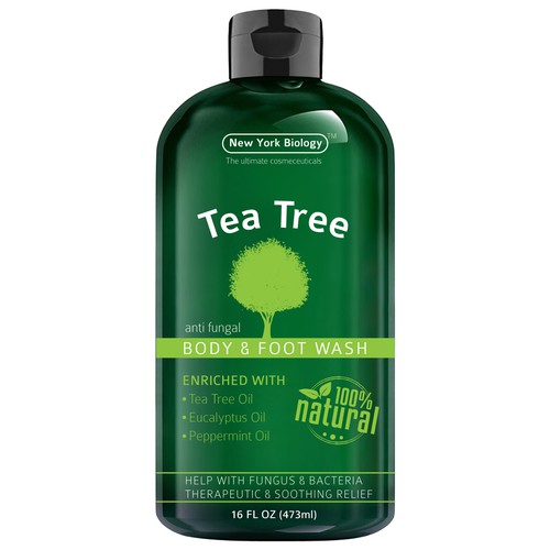 Create a Winning Product Label for our Tea Tree Body Wash!! Design réalisé par TheBeeDee