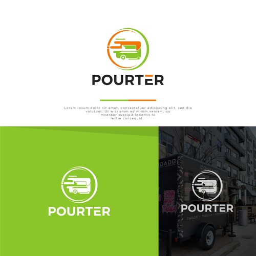 Pourter- High end manufacture of mobile food and beverage trailers Design by keoart