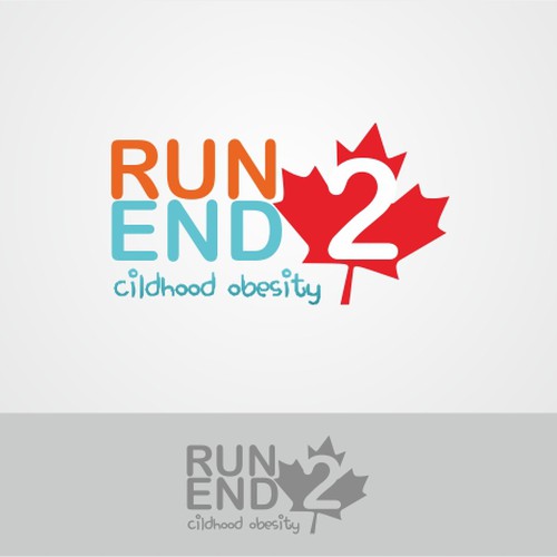 Run 2 End : Childhood Obesity needs a new logo Design by gnugazer