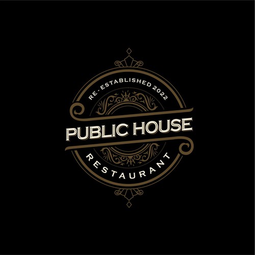 Designs Public House Logo design contest