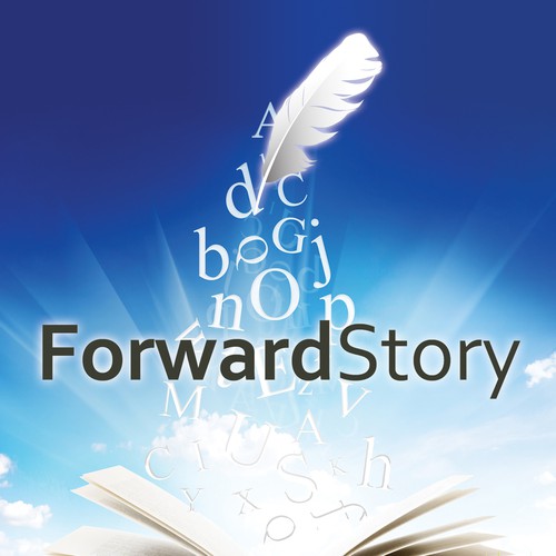 Create an awesome book cover for the new book Forward Story Design réalisé par ReLiDesign