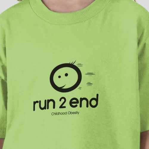 Design di Run 2 End : Childhood Obesity needs a new logo di Nadsi