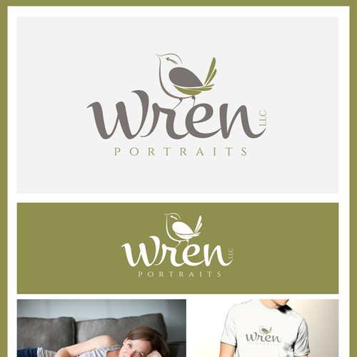 Diseño de Create a fun logo for Wren Portraits, a family oriented portrait photographer de DiannaD.