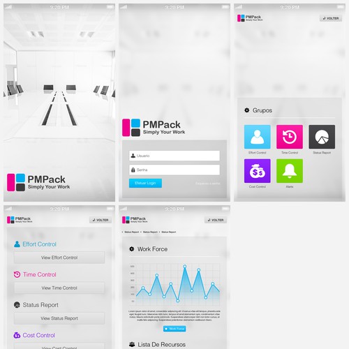 Design di Crie uma design de aplicativo para celular atraente di 84 Design