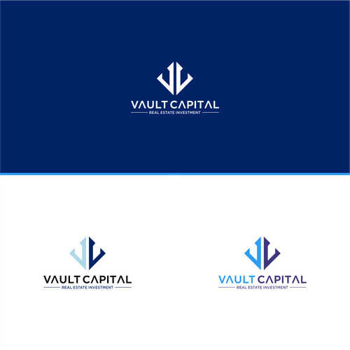 Luxury Real Estate Investment Company Logo Design by N.A.Y.