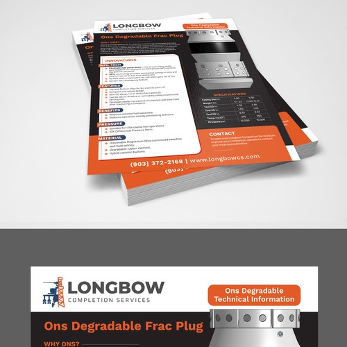 Product Data Sheet Modernization & Case Study Template Design by 123Graphics