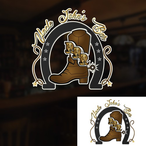 RRR Bar logo contest Design by chiran2018