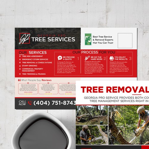 Branding for a Tree Removal Service Diseño de Sketch Media™