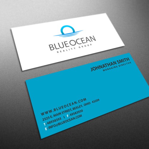 Design di Blue Ocean Realty Group Logo, Business Cards and Letterhead di mutahar