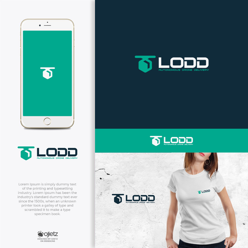 lodd - Design the modern logo of a drone delivery services venture Design by ojietz