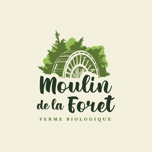 Creating  a logo for Organic Farm Shop Design by Ameline Studio