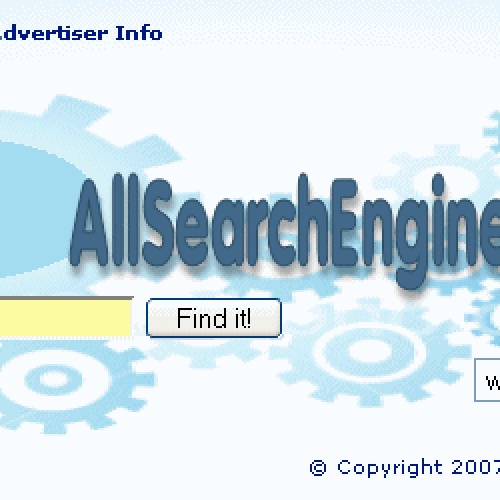 AllSearchEngines.co.uk - $400 Réalisé par CtotheA