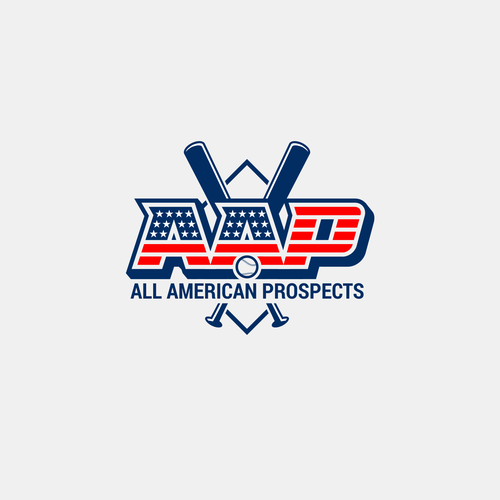 All American Prospects Baseball logo design! Design réalisé par XarXi