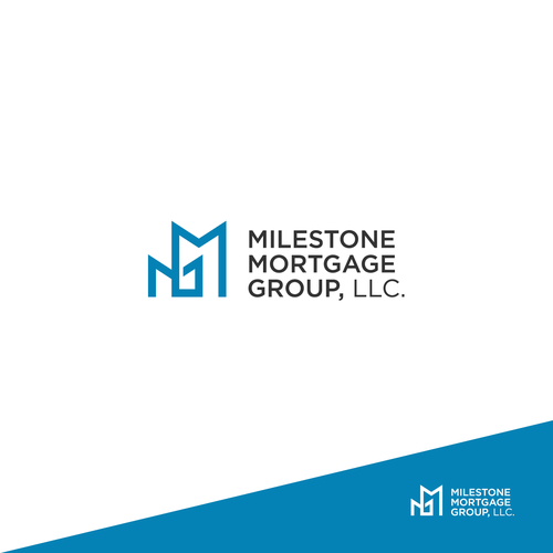 Milestone Mortgage Logo Design by POZIL