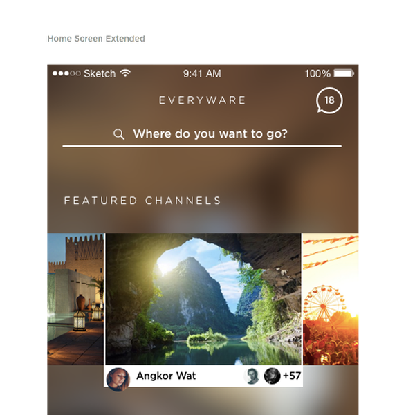 Design the winning look for our new social IOS App!