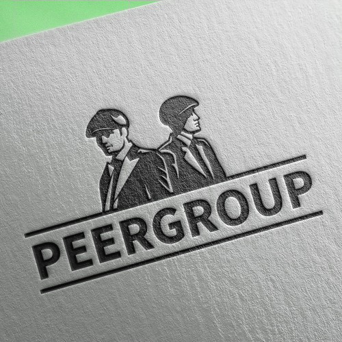 Design a classic brand logo for Peergroup, who have the target group of casuals, a subculture of football fans! Design by Sacti Studio