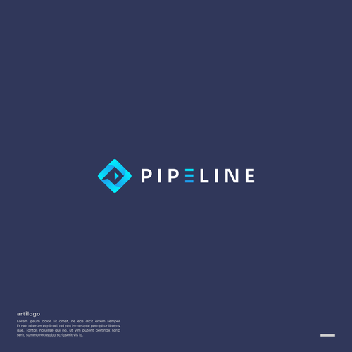 Design a cool, sleek, tech-oriented logo for Pipeline Design von artilogo.co