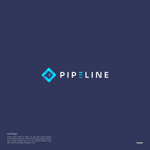 Design a cool, sleek, tech-oriented logo for Pipeline Design by artilogo.co