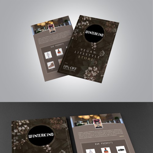 Postcard, flyer or print contest entry by ♛Storm Brand