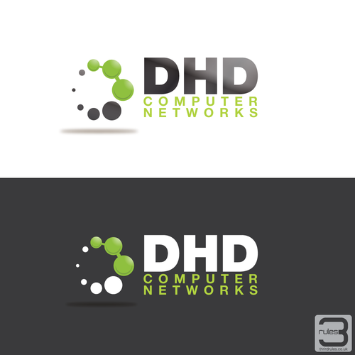 Create the next logo for DHD Computer Networks Design por thirdrules