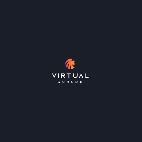 Logo for company capturing world monuments in virtual reality Design by Artur Zherdetskii