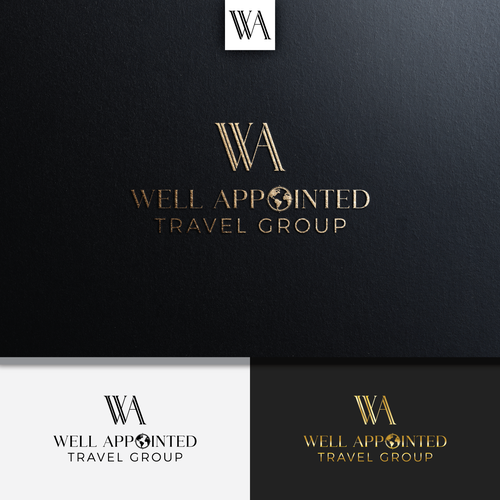 Elegant and Luxurious Brand for a Travel Group Design réalisé par deez.xyz