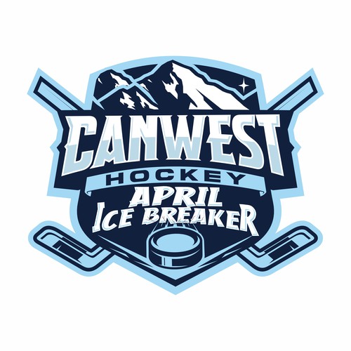 create a COOL logo for our April Ice Breaker hockey tournament Design by indraDICLVX