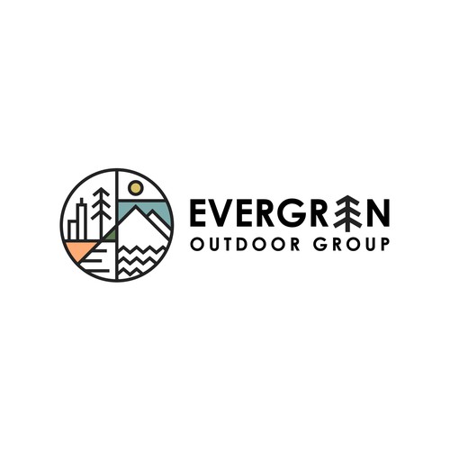 New Outdoor-Lifestyle agency // EVERGREEN outdoor group Design by Anut Bigger