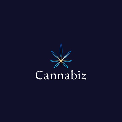 A fun but classy professional look for a cannabis business Design by m.creative