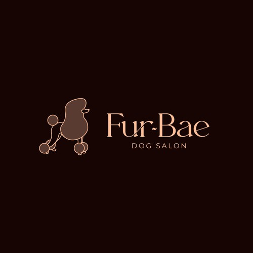 Design a logo/branding for Fur-Bae (slogan: Before Anything Else) luxury dog wellness/lifestyle biz Design by Lee Chatte