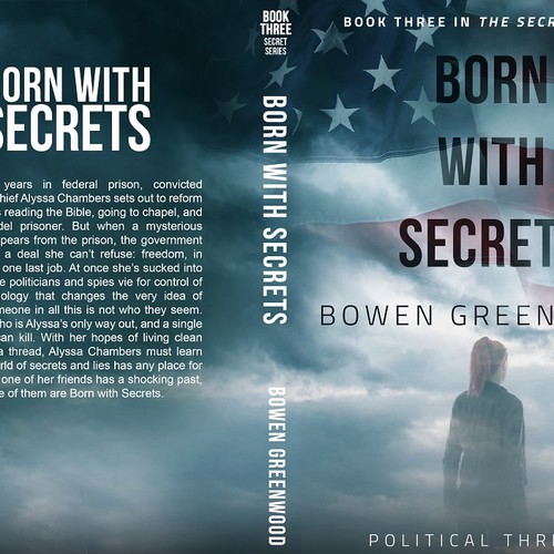 Book cover for a political thriller with Christian themes Design by sugarskullbaby ☠