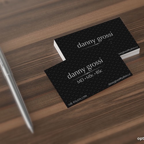 Create a unique "black business card" with an existing logo!!! - similar to a Black Amex Card Design by SimonSaysDesign