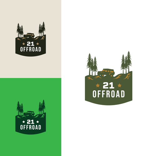 Offroad parts store needs bold logo. Design by Astart