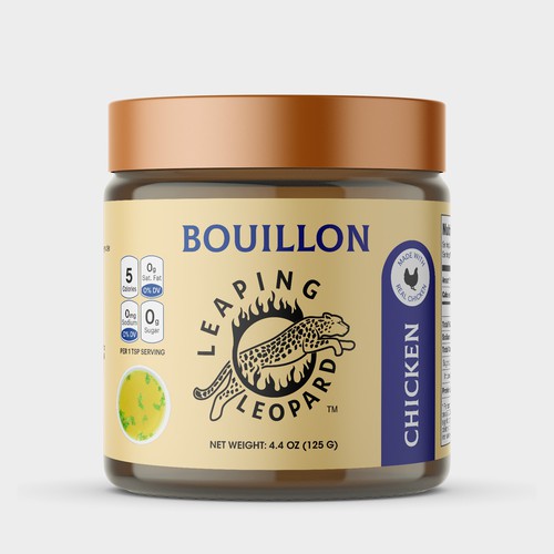Launch Leaping Leopard Bouillon - An Additional Item to Leaping Leopard Food Enhancers!! Design by TUNSAY