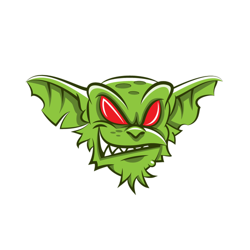 Design a mischievous new Gremlin mascot for a startup aimed at breaking ...