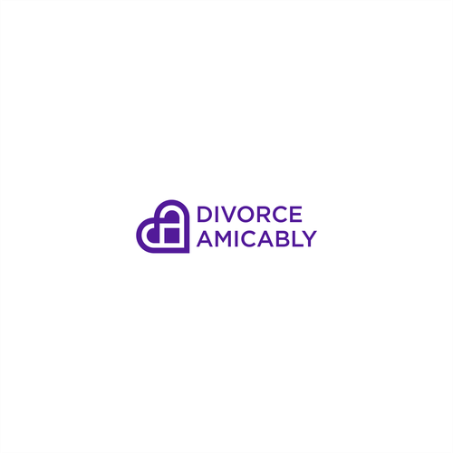 Logo for a new, healthy way for reasonable people to divorce Design by sae_mas