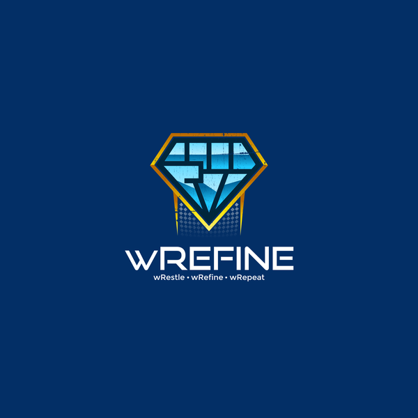 logo design for wrestling app