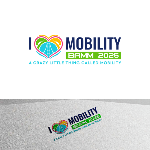 Fun Rom-Com theme conference logo for Bay Area Design by StudioJack