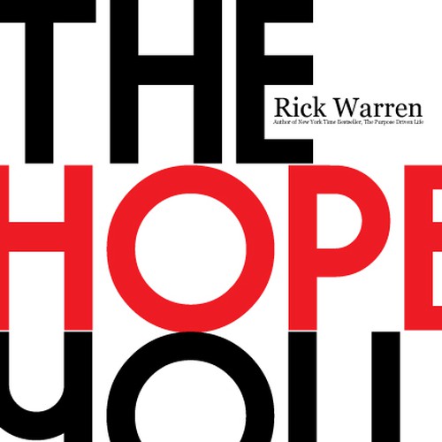 Design Rick Warren's New Book Cover Design by jtharrisondp
