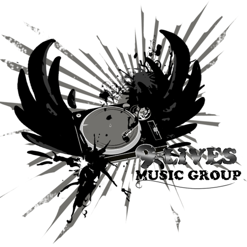 Design di 9 Lives Music Group Record Label LOGO di mortus.exe